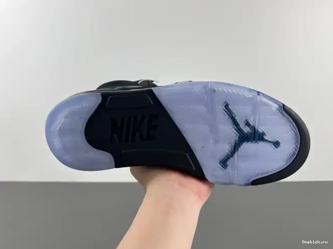 One Kick Black Metallic Jordan Air HF3975-001 Reimagined 5 0628